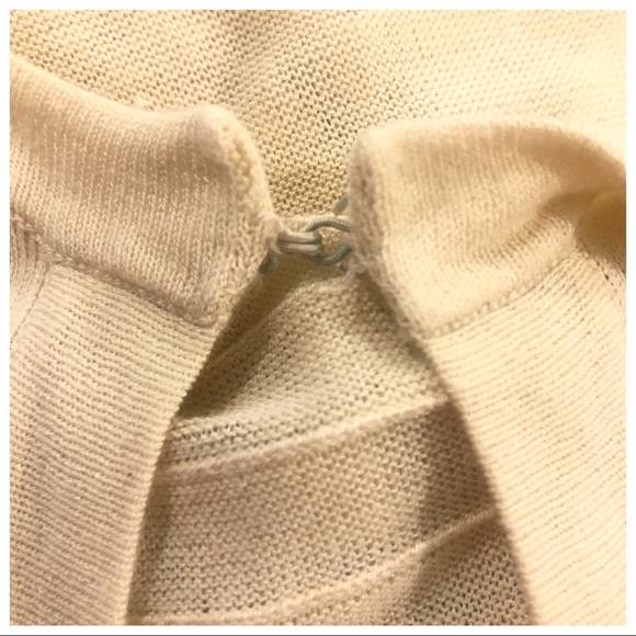 J. Crew Collection Size Small Short Sleeve Ruffle Cardigan Sweater - Picture 6 of 7